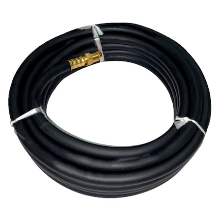 Blue Demon ARGON GAS WELDING HOSE, 1/4 IN X 10 FT, W/INERT GAS FITTING BDGH-ARG14-10